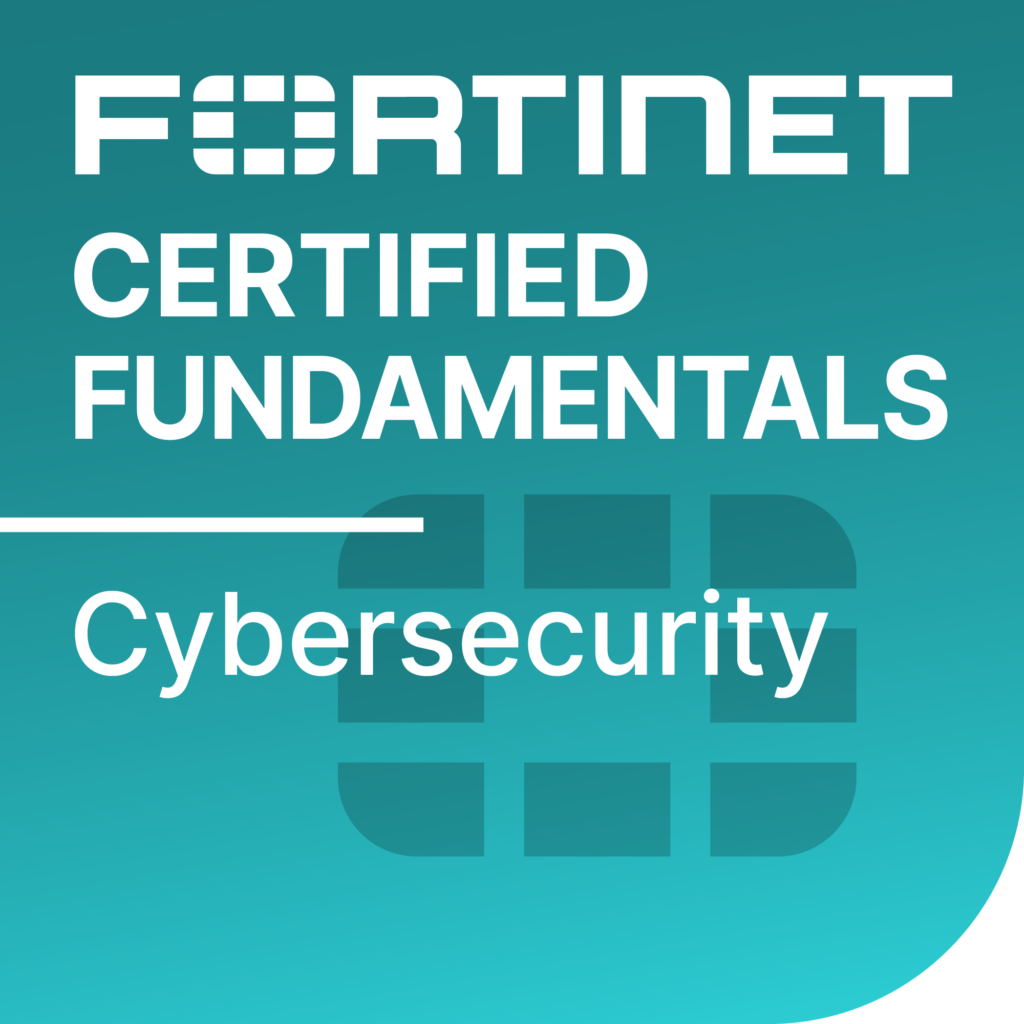 fortinet certified fundamentals cybersecurity cert