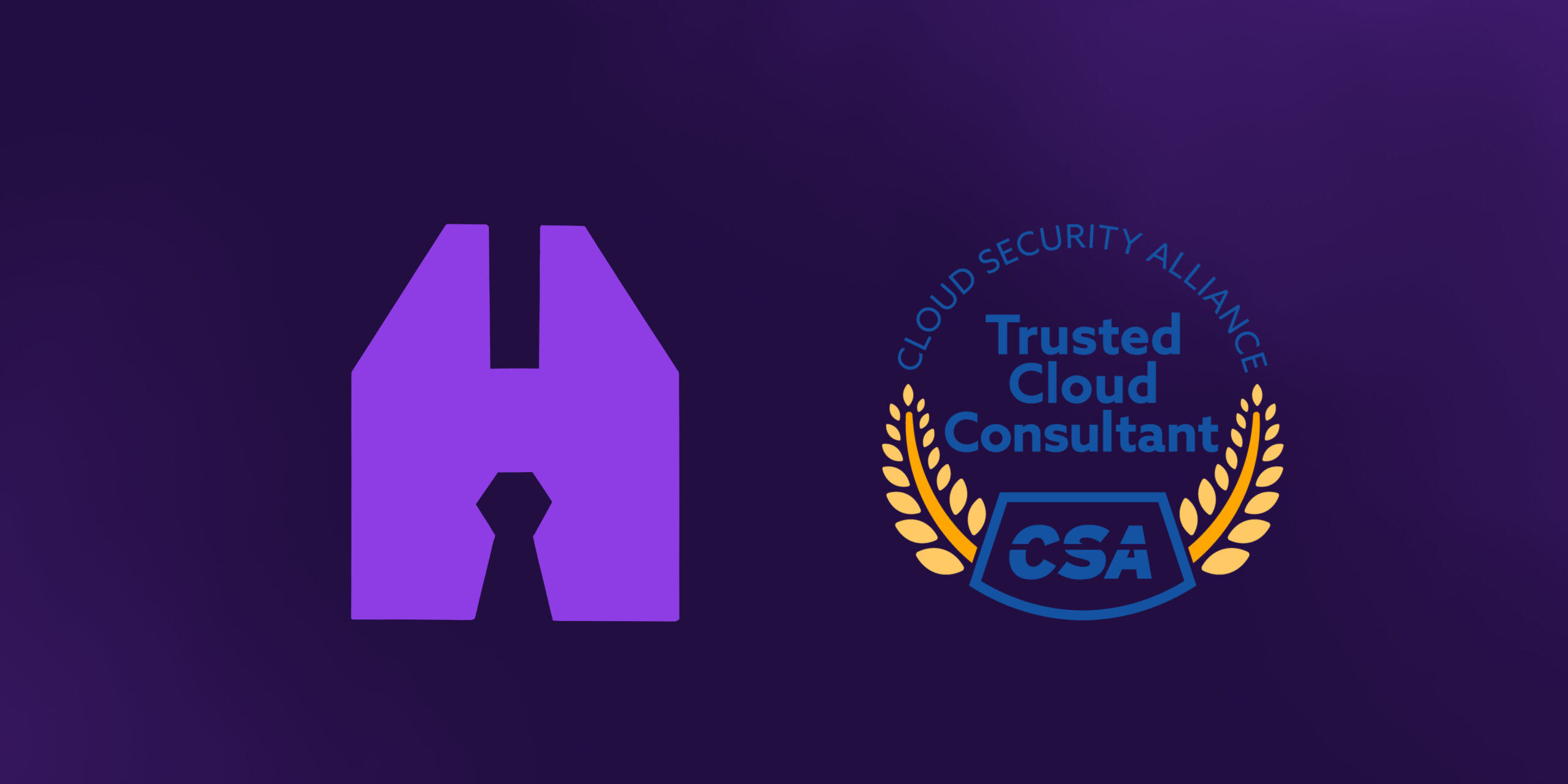 HanaByte and Cloud Security Alliance (CSA) Logos